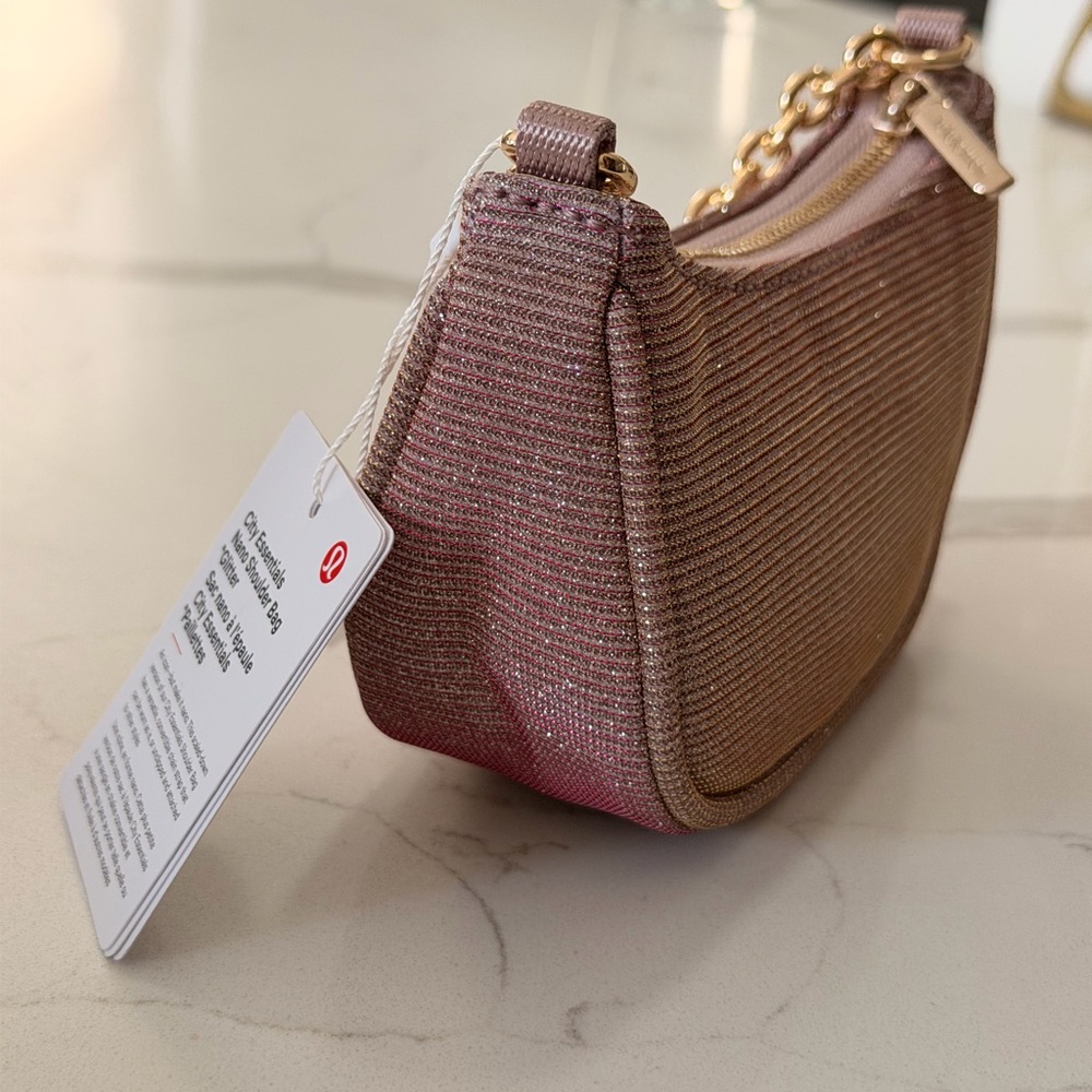 lululemon pink Glitter Nano Bag - Picture 9 of 11